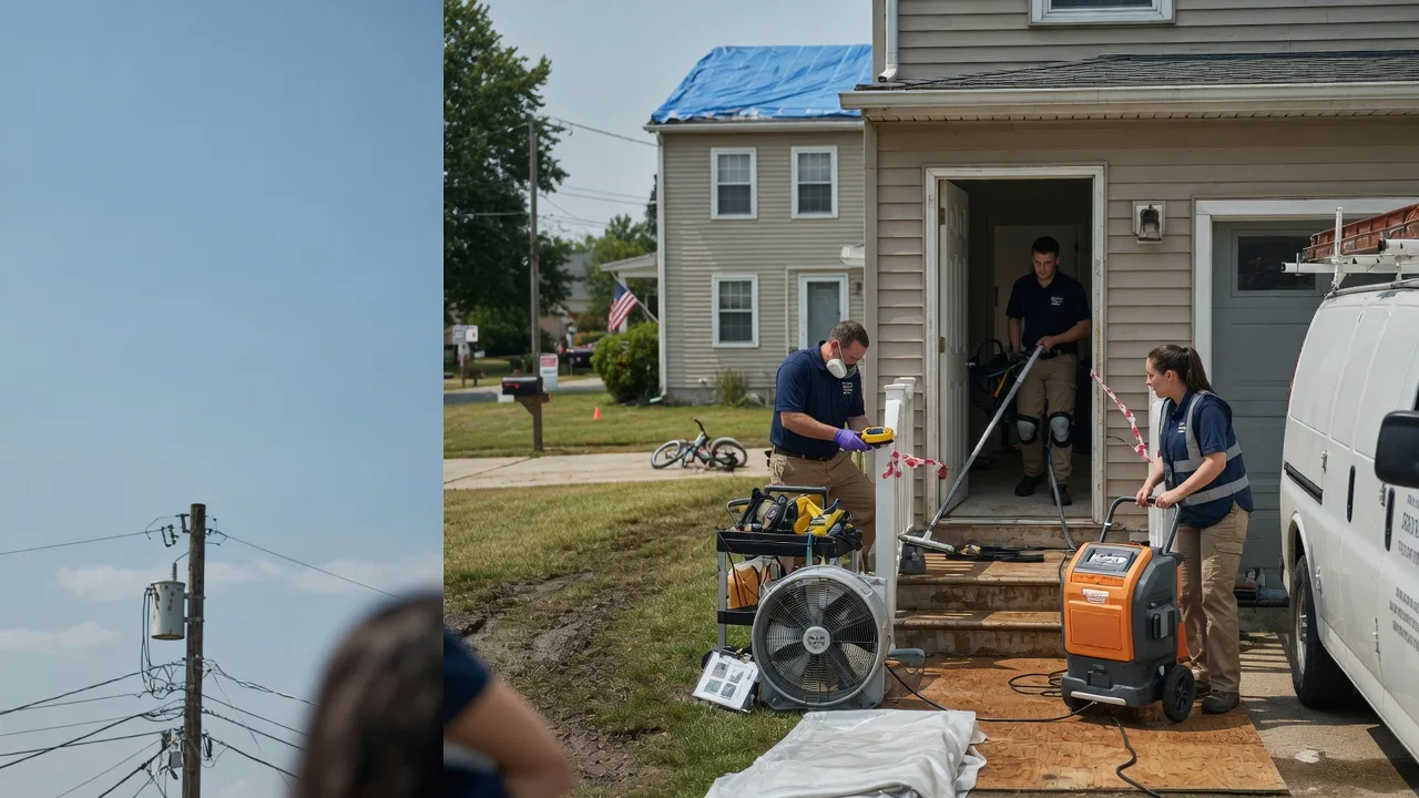 Water Damage Repair in New Boston, TX near me